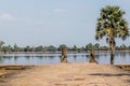 Srah Srang at Angkor in Cambodia Royalty Free Stock Photo