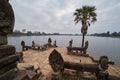 Srah Srang, an Angkorian Royal Bathing Pond Royalty Free Stock Photo