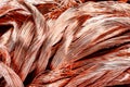 Srap-metal copper wire Royalty Free Stock Photo