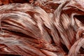 Srap-metal copper wire Royalty Free Stock Photo