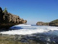 Srau beach, Pacitan, Indonesia Royalty Free Stock Photo