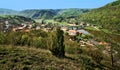 Srbsko village on river Berounka