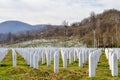 Srebrenica memorial and cemetery