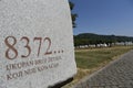 The Srebrenica-Potocari memorial and cemetery