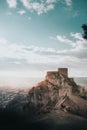 Srebrenik Fortress during a sunny day in Bosnia and Herzegovina