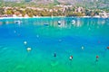 Srebreno coastline and waterfront view, tourist archipelago of Dubrovnik