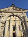 Sremska Mitrovica Serbia Orthodox church entrance