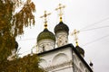 Sretensky monastery in autumn. Gorokhovets