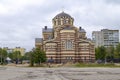 Sretensky temple on the square of Innovators. City of Ryazan.