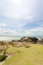 Sri Lanka - Ahungalla - Looking towards the horizon at the beach