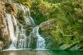 Sri Lanka: Baker`s Falls in Horton Plains National Park