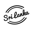 Sri lanka black stamp