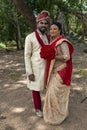 Sri Lanka bride and groom Royalty Free Stock Photo