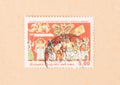 A stamp printed in Sri Lanka shows a Sri Lankan scene, circa 1980