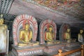 Sri Lanka, dambulla, buddha, fresco, temple