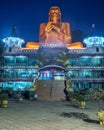 Sri Lanka: Dambulla Cave Temple at night