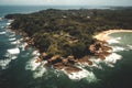 Sri Lanka drone view. Jungle in Sri Lanka, aerial view.