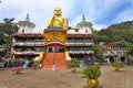 Sri Lanka, Dumbulla Tourist visit Dambulla cave temple also known as the Golden Temple of Dambulla is a World