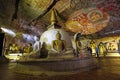 Sri Lanka, Dumbulla Tourist visit Dambulla cave temple also known as the Golden Temple of Dambulla is a World
