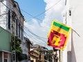 Sri Lanka flag in Galle