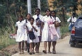 SRI LANKA HIKKADUWA SCHOOL CHILDERN Royalty Free Stock Photo