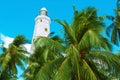 Sri Lanka, Lighthouse Dondra Head. Royalty Free Stock Photo