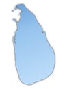 Sri Lanka map