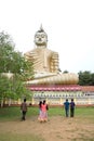Sri Lanka's largest seated Buddha statue