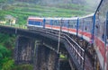 Sri Lanka\'s most beautiful train journey Train On the Bridge