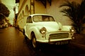 Sri Lanka`s old automobiles in Galle Royalty Free Stock Photo