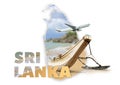 Sri Lanka travel concept