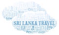 Sri Lanka Travel word cloud.