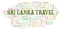 Sri Lanka Travel word cloud.