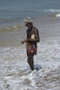 Sri Lankan Beach Fisherman