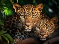 Sri Lankan Beautiful big cat animal or safari wildlife Royalty Free Stock Photo