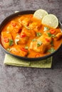 Sri Lankan Fish Curry, Thora Malu close up on a plate. Vertical Royalty Free Stock Photo