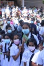 Sri lankan little school children students