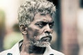 Sri Lankan man style. Tough expression Royalty Free Stock Photo