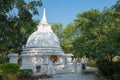 Sri Lankan Manastery in Lumbini, Nepal. Royalty Free Stock Photo