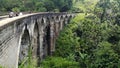 Nine arch bridge in Sri Lanka