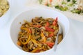 Sri Lankan style mushroom curry