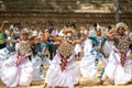 Sri Lankan teenagers performing traditional dance