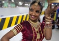 Sri Lankan traditional dancer Royalty Free Stock Photo