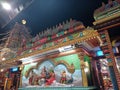 Sri Maha Mariamman Temple interior view