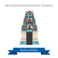 Sri Mahamariamman Hindu Temple Malaysia attraction sightseeing