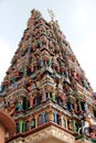 Sri Mahamariamman Temple, the oldest and richest H Royalty Free Stock Photo