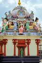 Sri Mariamman Hindu Temple in Chinatown, Singapore Royalty Free Stock Photo