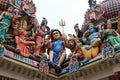 The Sri Mariamman Temple, Singapores oldest Hindu temple, has b