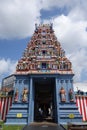 Sri Veerama Kaliamman Temple in Little India in Singapore Royalty Free Stock Photo