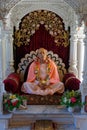 Srila Prabhupada Murti in the Hare Krishna temple Royalty Free Stock Photo